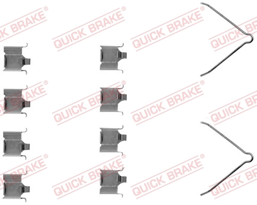Accessory Kit, disc brake pad